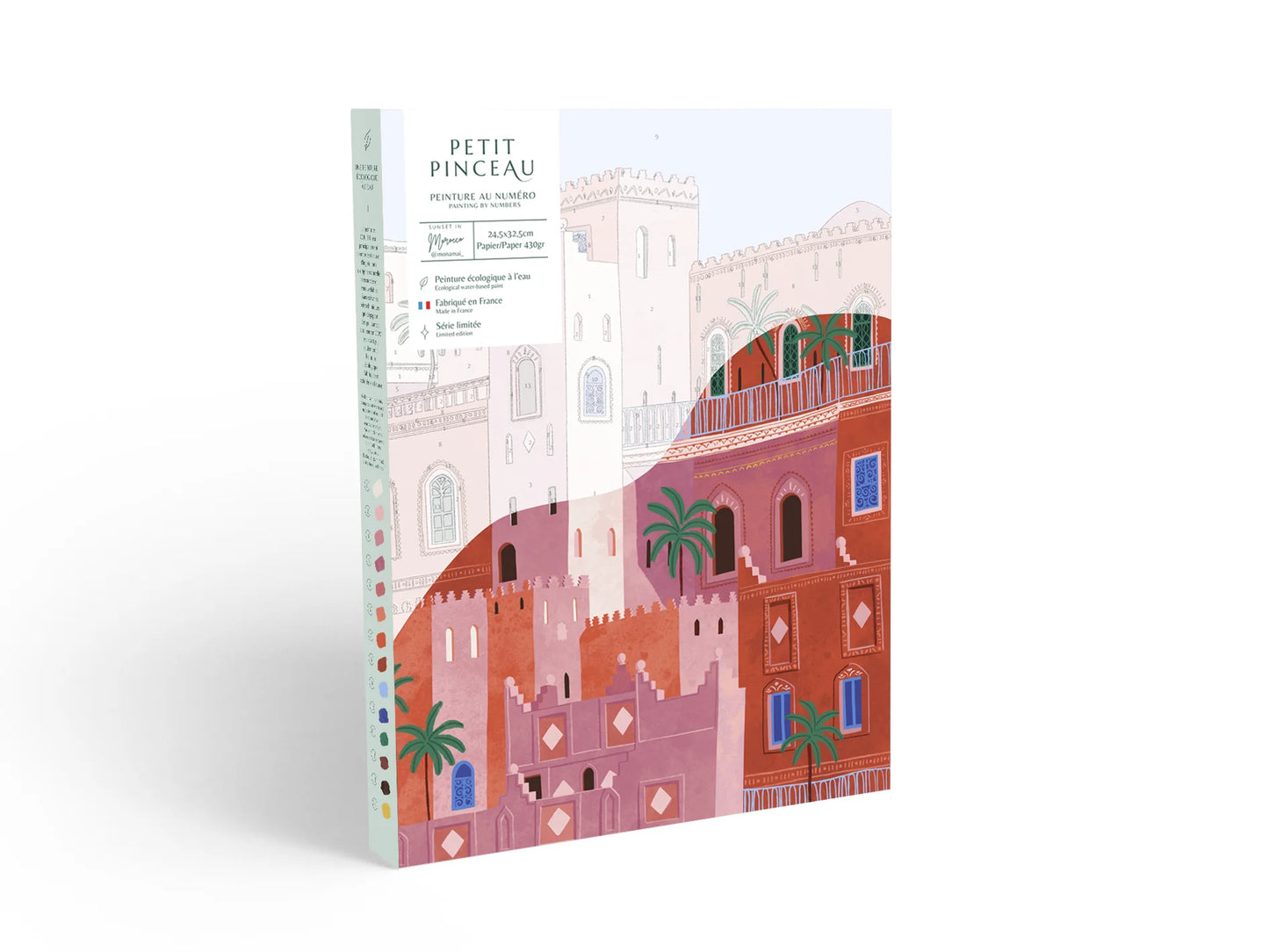 Peinture au numéro la petite épicerie - Maroc