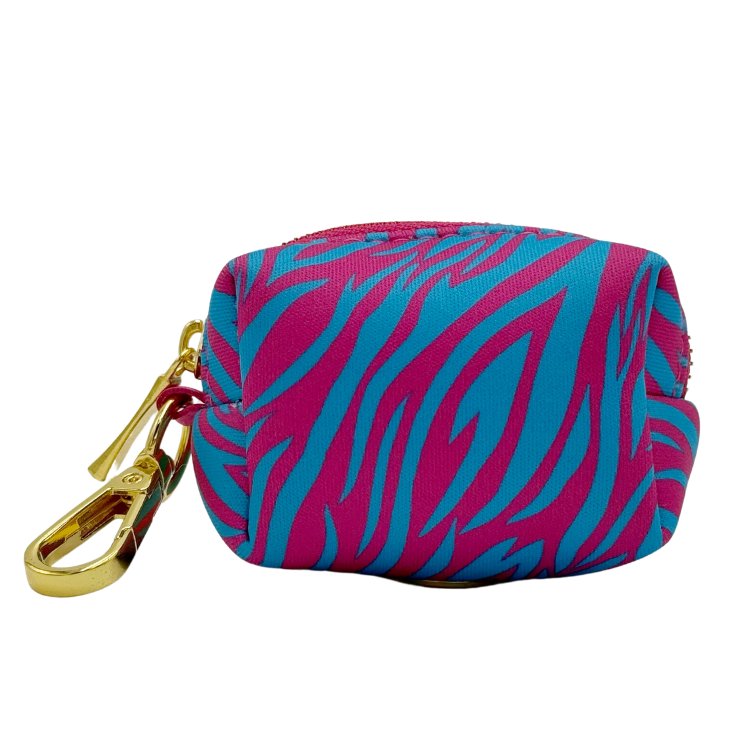 Porte-sac à crottes pour chien -  Malibu Doll - tigre rose