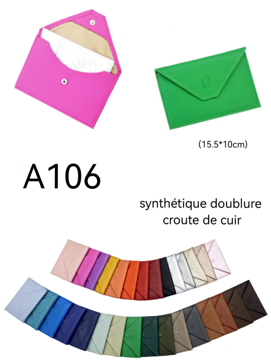 Porte carte cuir