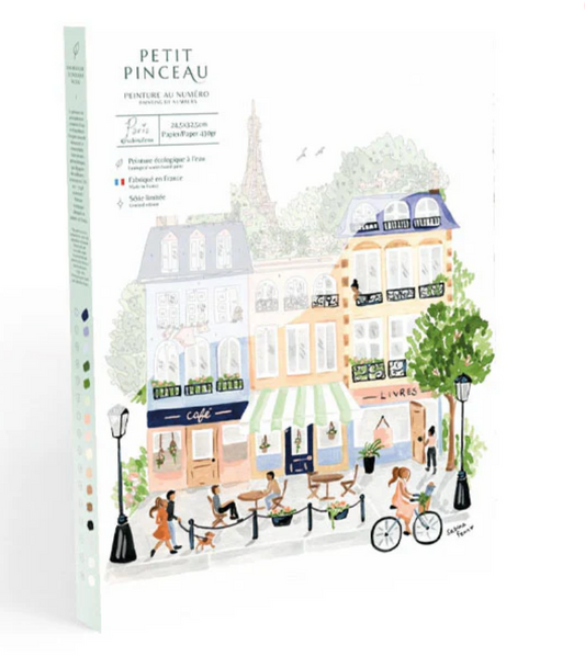 Peinture au numéro la petite épicerie - Paris