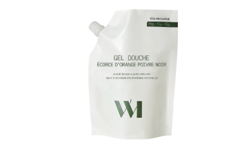 Eco recharge Gel douche Ecorce orange/poivre noir