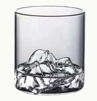Verres montagnes