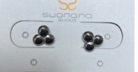 Boucles d'oreilles argenté