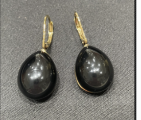 Boucle oreille doré gouttes