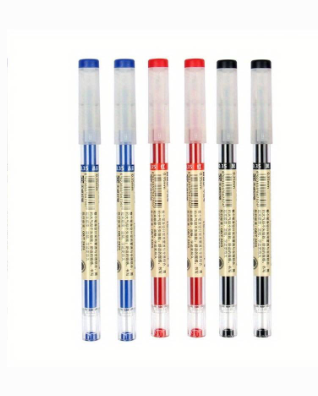 Stylos gel ultra fins bleu,noir,rouge