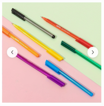 Stylo bille couleur