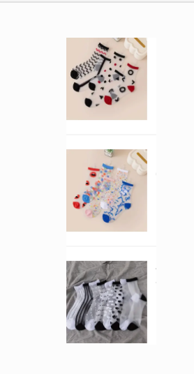 Chaussettes Transparentes