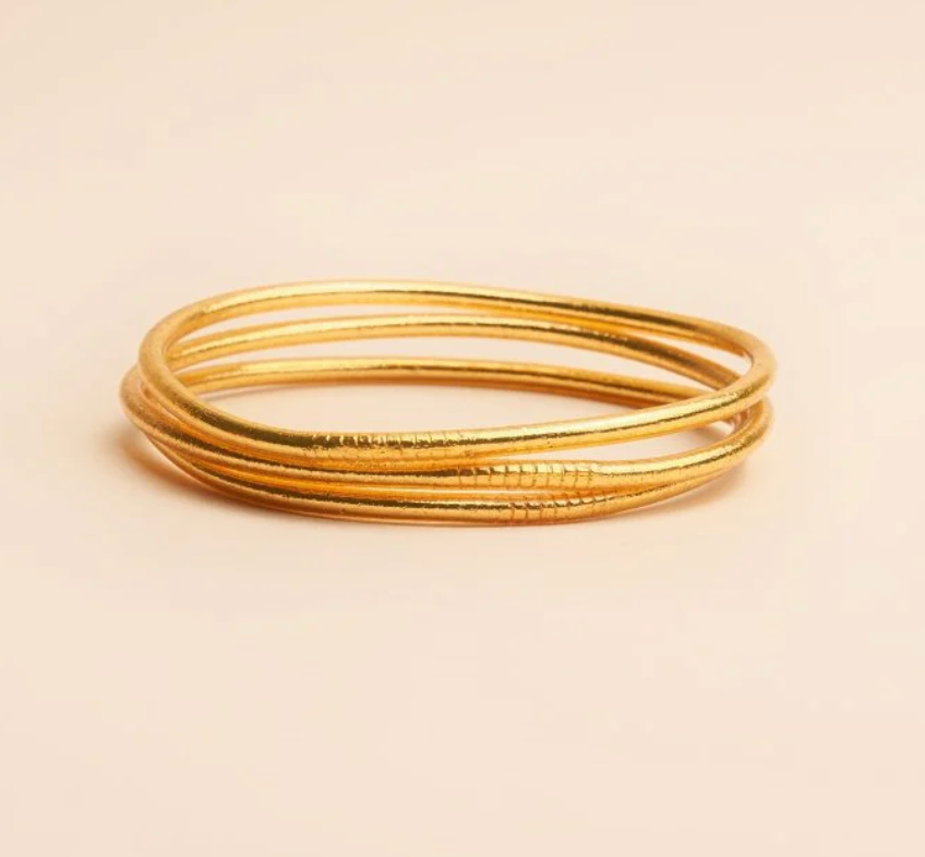 Bracelet boudhiste Fin or KUMALI