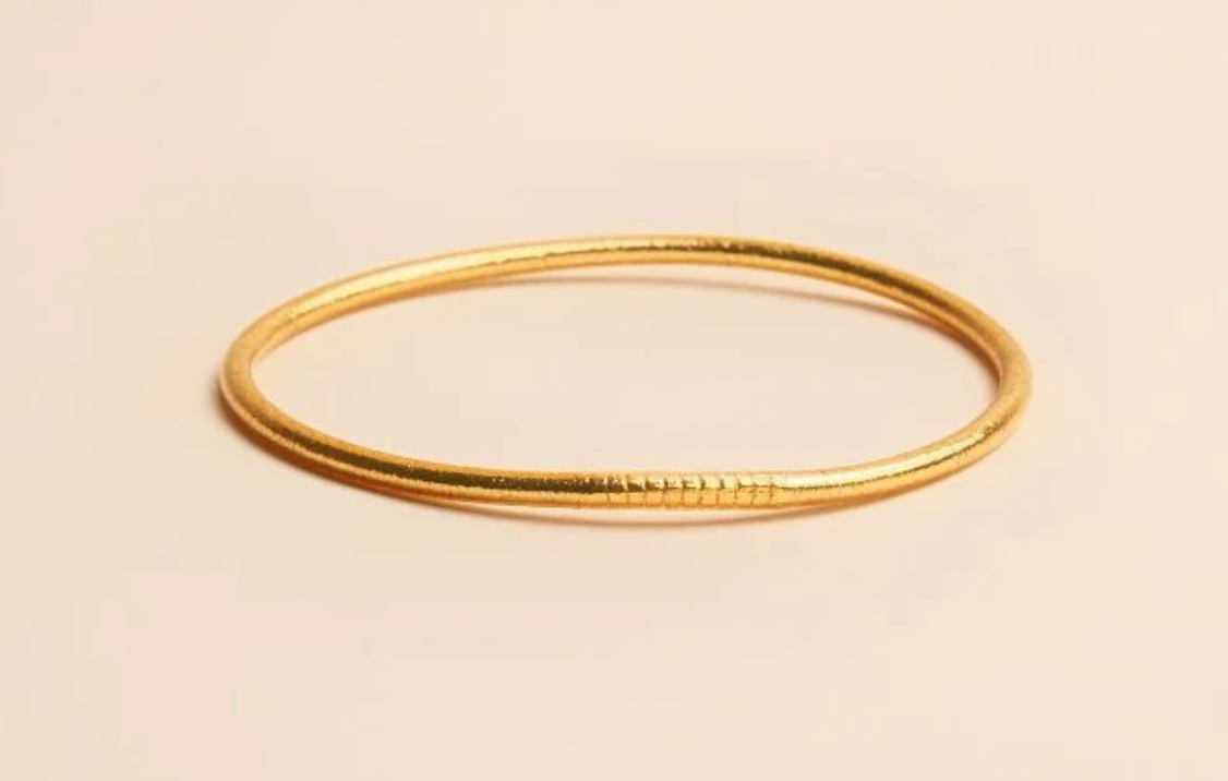 Bracelet boudhiste Fin or KUMALI