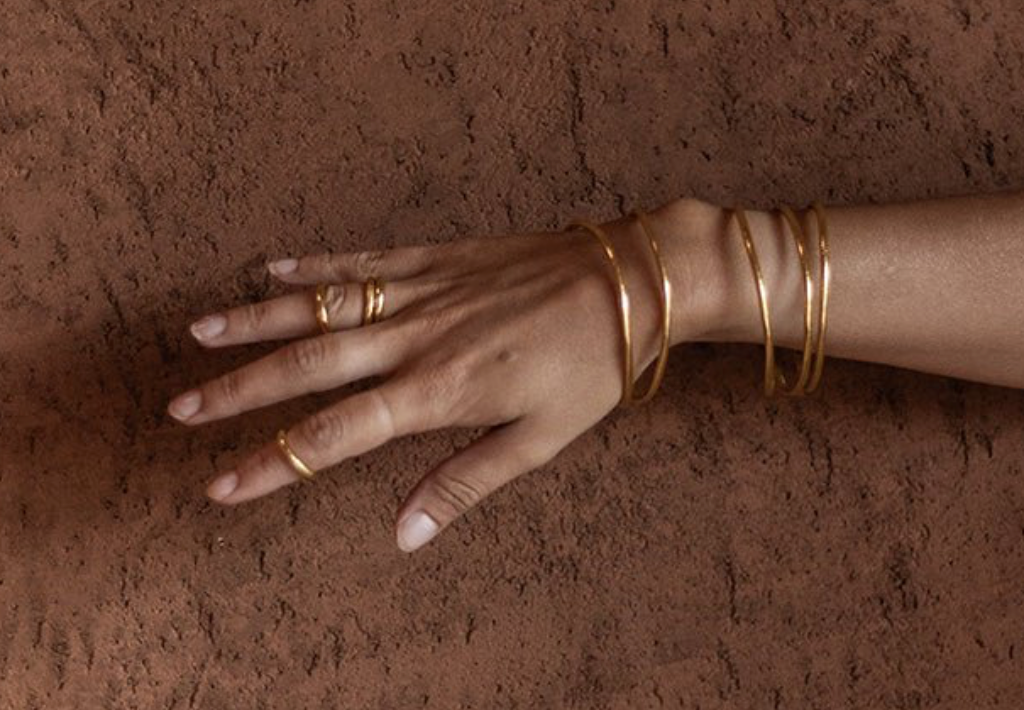 Bracelet boudhiste Fin or KUMALI