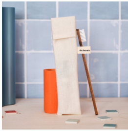 Sachet transport brosse à dent