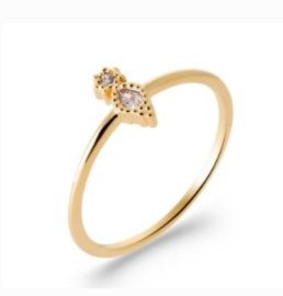 Bagues PO double strass -2949210