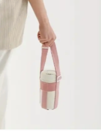 Laniere gourde rose ou gris