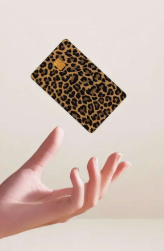 Autocollant carte bancaire