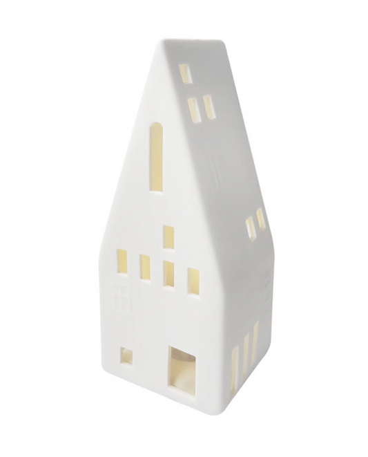 Maison céramique banche led
