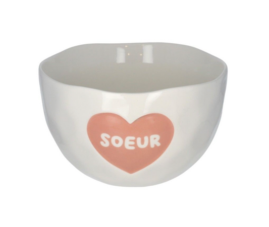 Bol à message "Soeur"