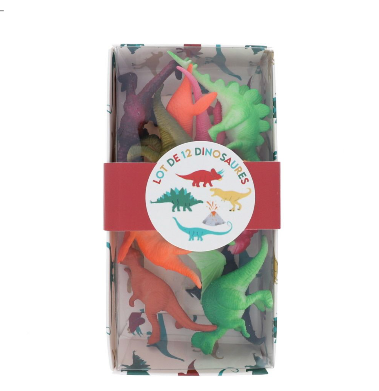 Lot de 12 dinosaures