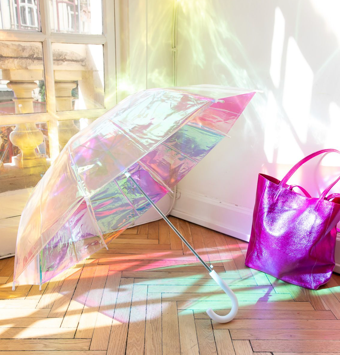 Parapluie holographique