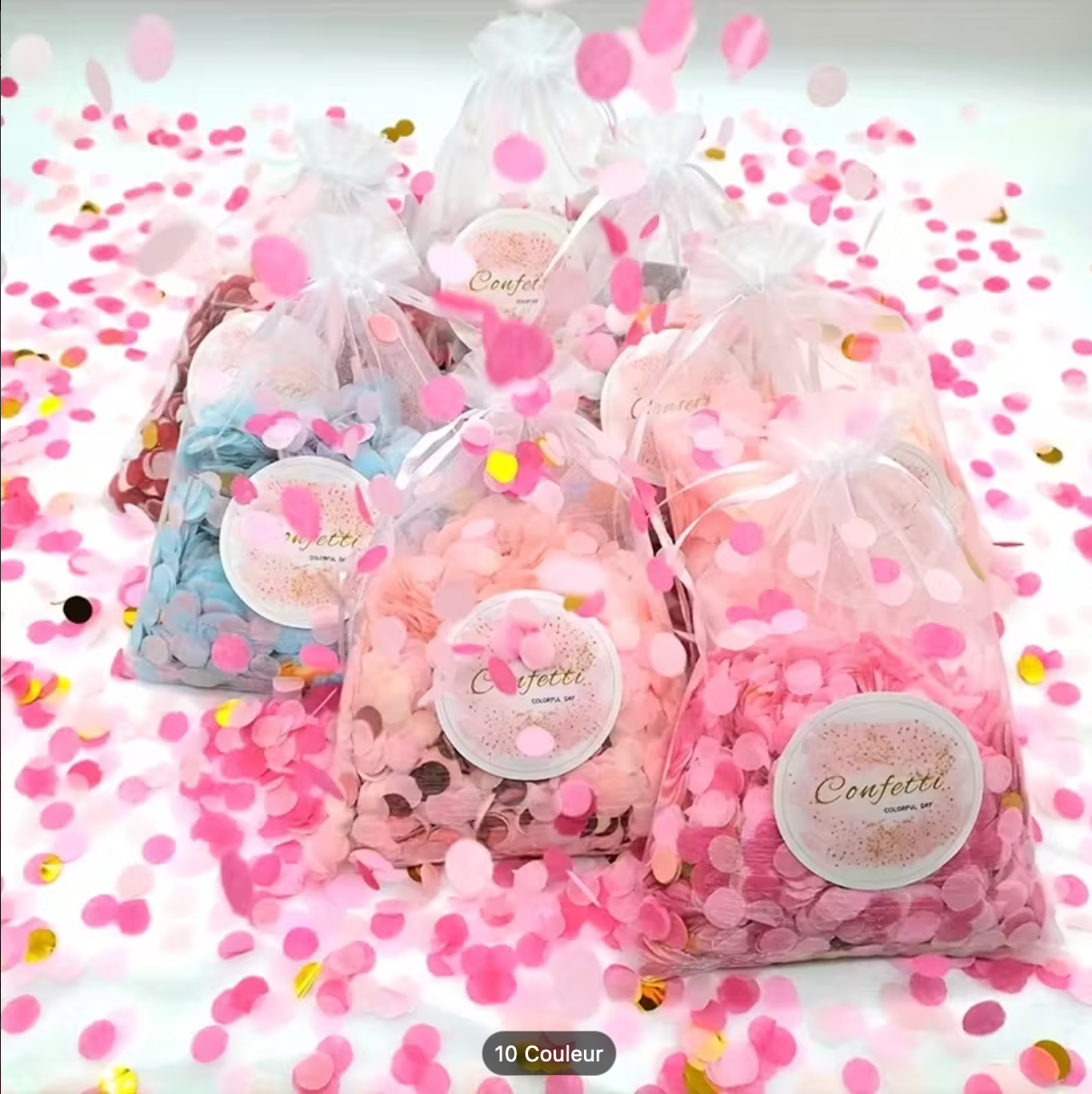 Confetis sachet