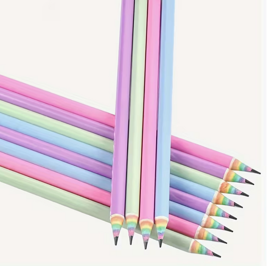 Crayon de bois Arc en ciel