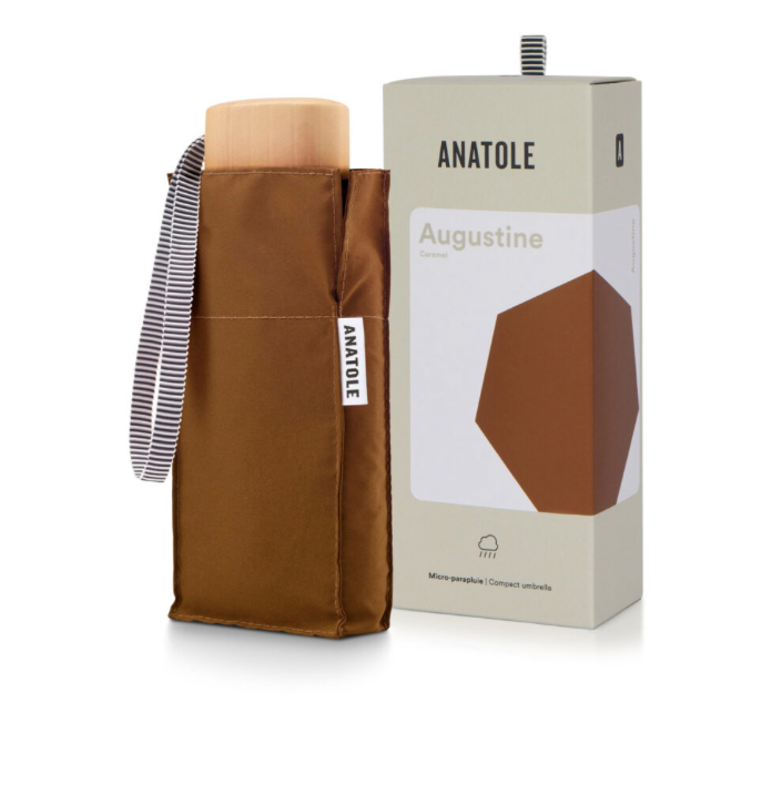 Mini parapluie caramel - AUGUSTINE