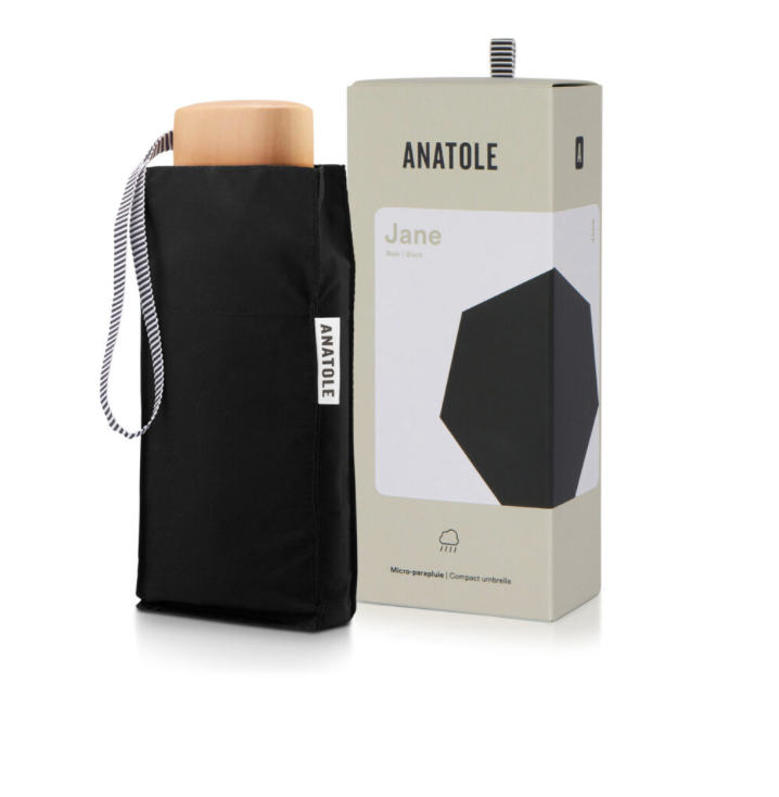 Mini parapluie noir - JANE
