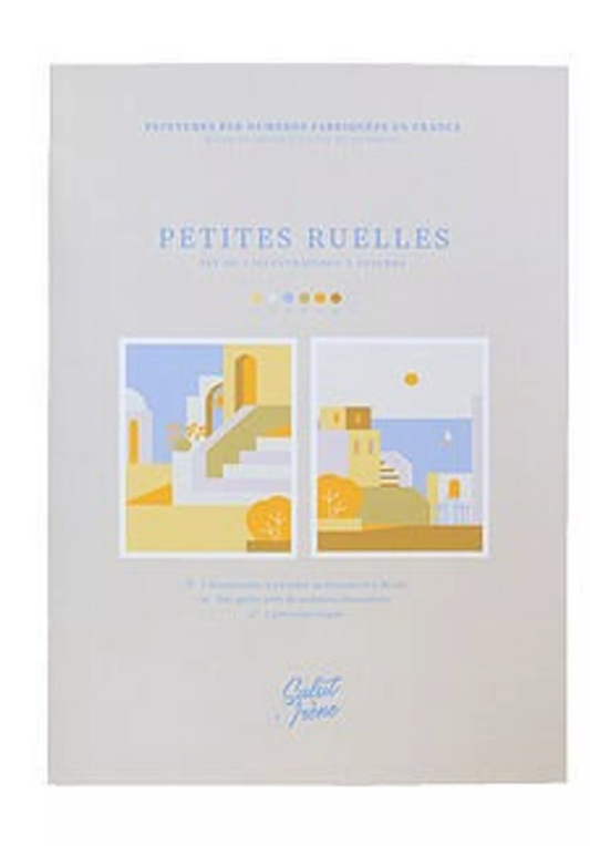 Set de peinture 2 affiches assorties - Petites ruelles