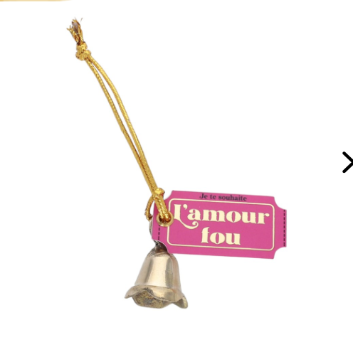 Clochette en laiton porte-bonheur