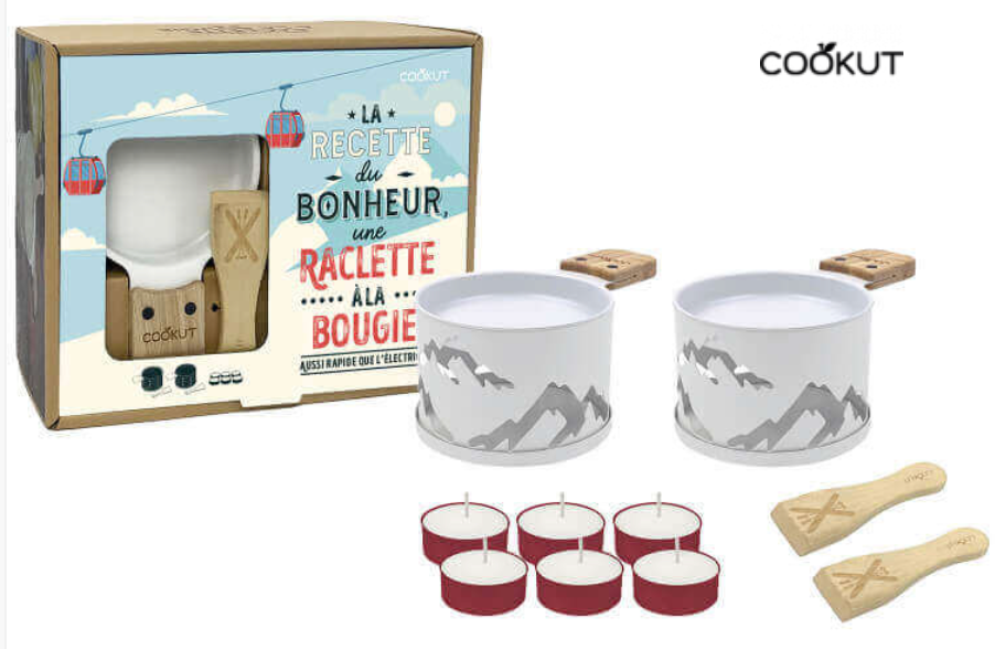 Cookut raclette à la bougie