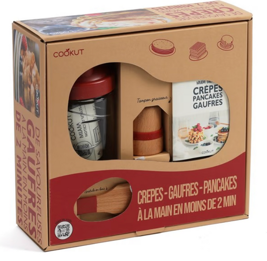 Cookut kit fabrication crepes, gaufres et pancakes