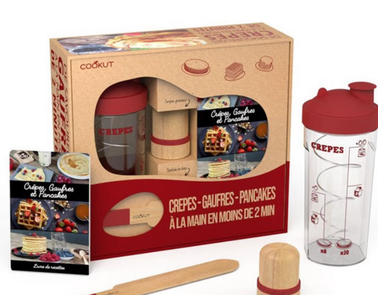 Cookut kit fabrication crepes, gaufres et pancakes