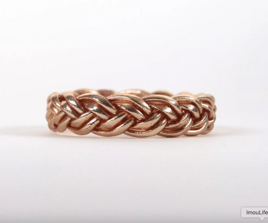 Kumali tressé double champagne