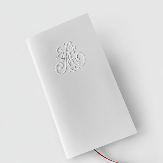 carnet atypyk blanc alphabet