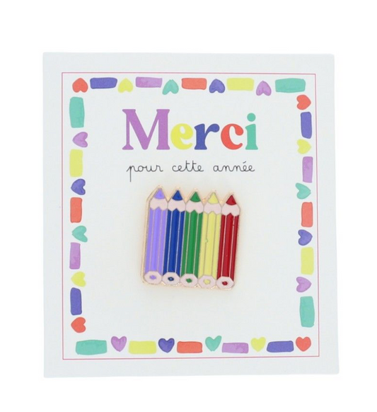 Pins Merci pour cette année