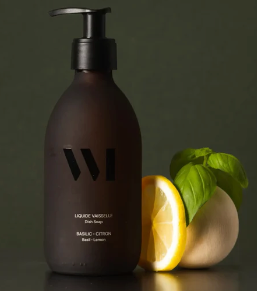 Liquide vaisselle basilic citron