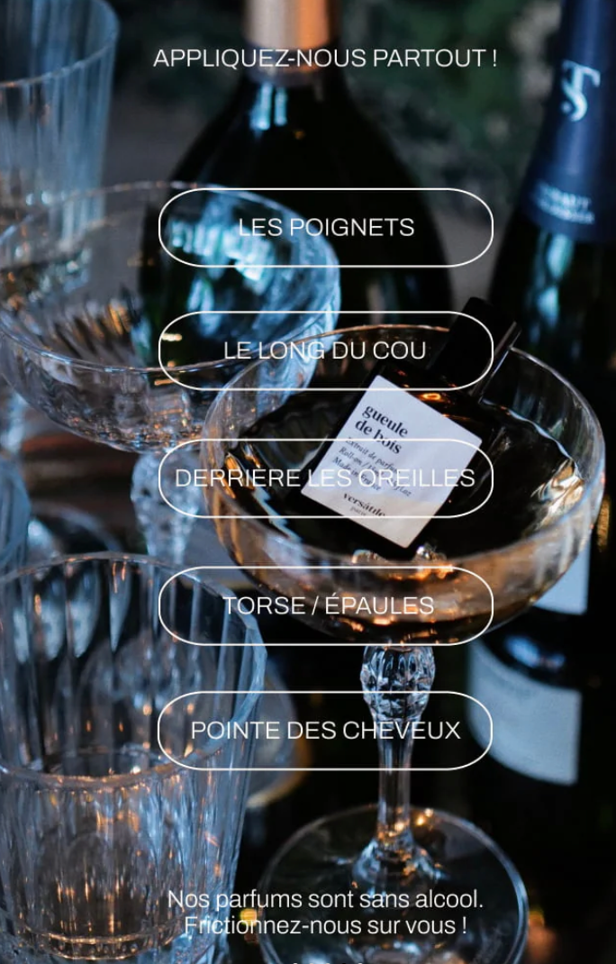 Gueule de bois Extrait de Parfum VERSATILE