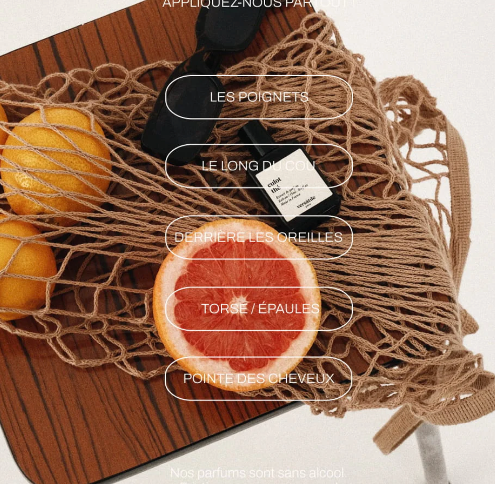 Culot Thé Extrait de Parfum VERSATILE