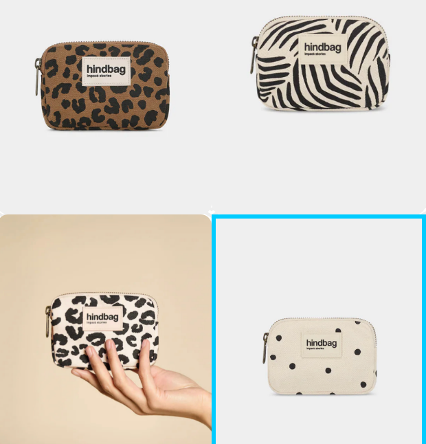 Porte monnaie lili Léo/Pois/Zèbre