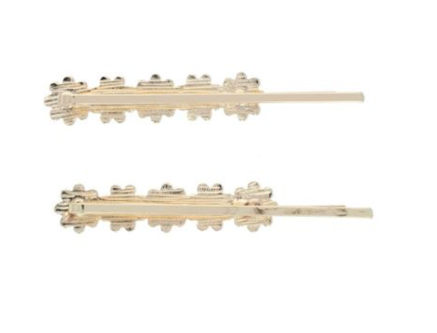 Lot de 2 barettes Marguerites