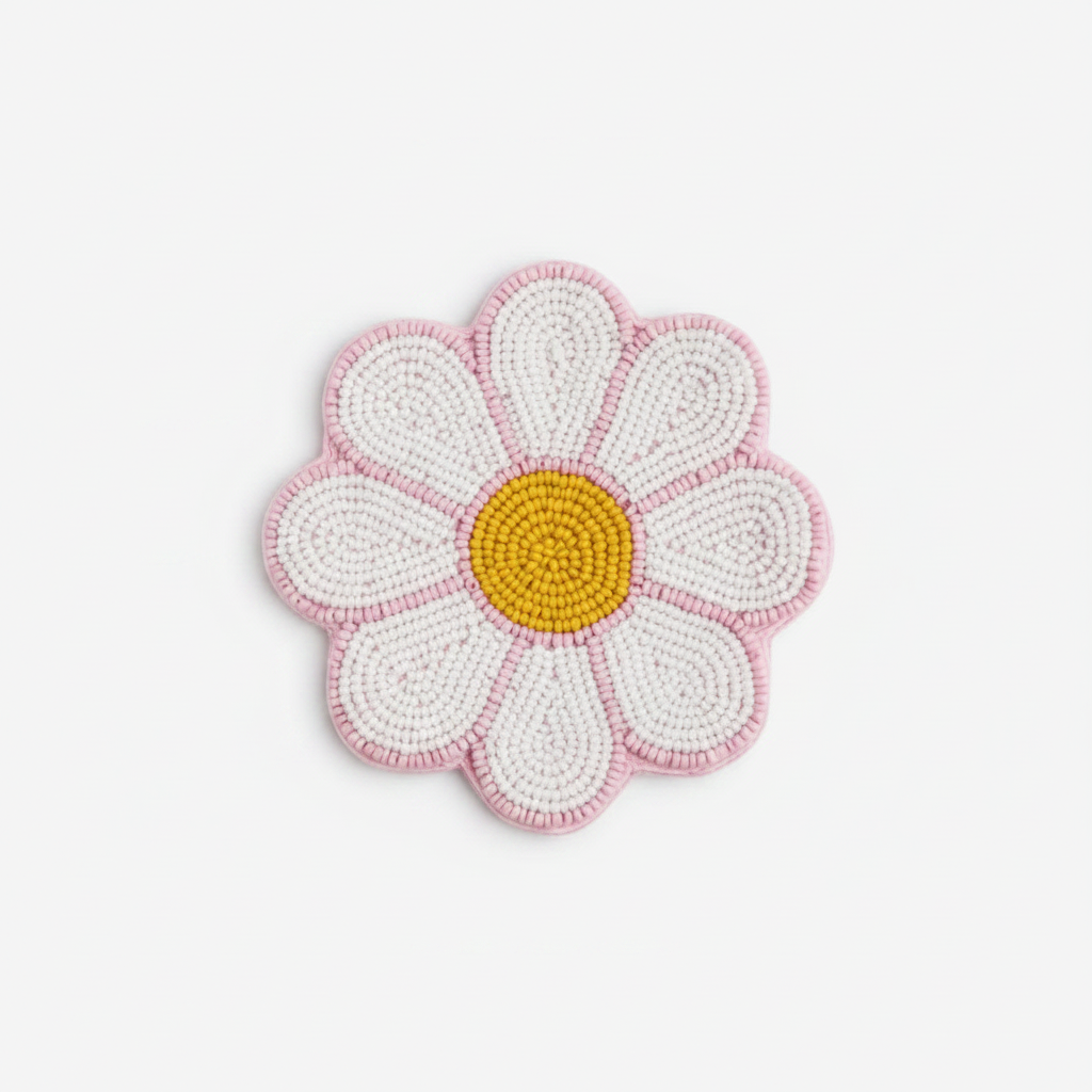 Porte monnaie fleur marguerite
