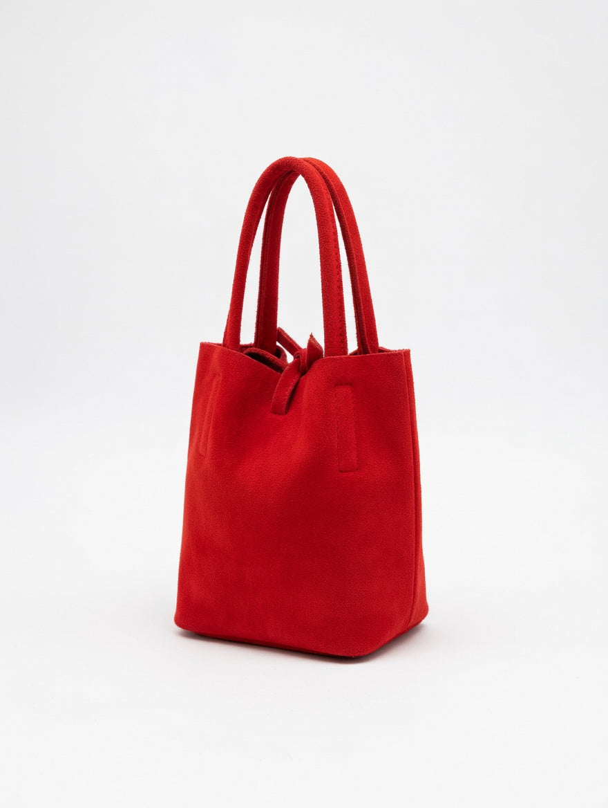 Sac seau en daim