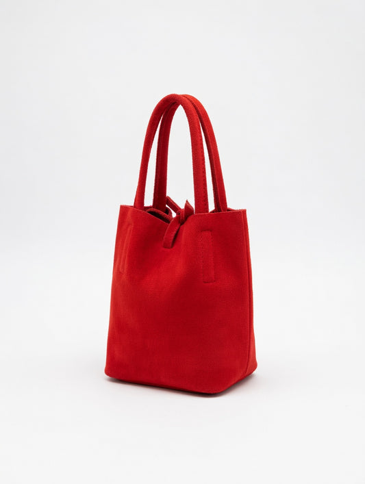 Sac seau en daim