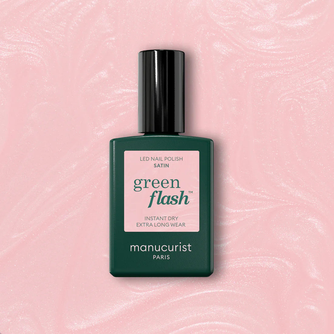 Vernis green et flash - Les roses claires