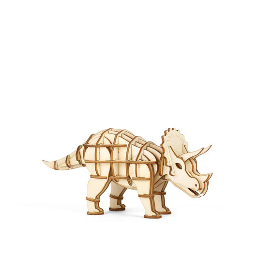 Puzzle bois dinosaure