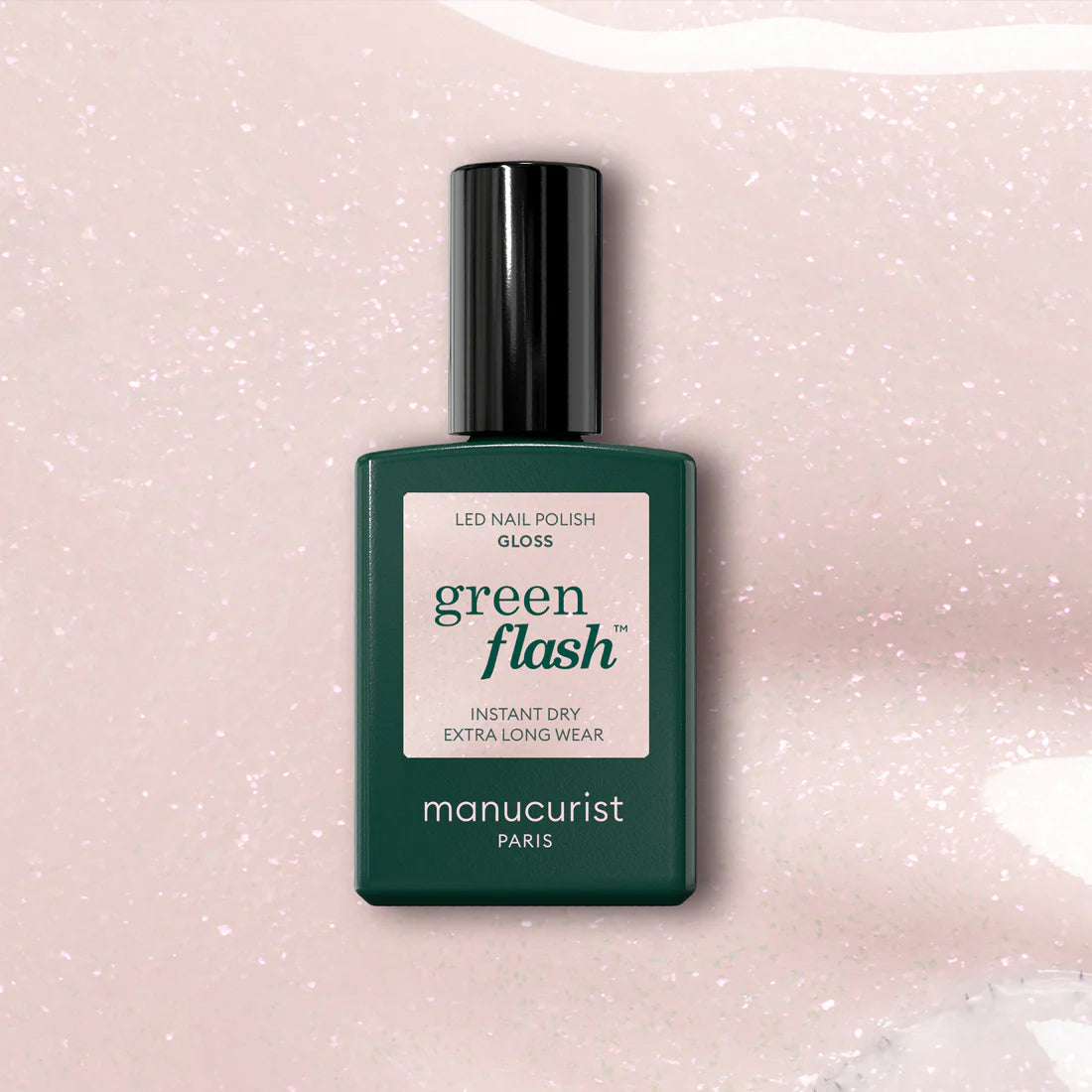 Vernis green et flash - Les roses claires