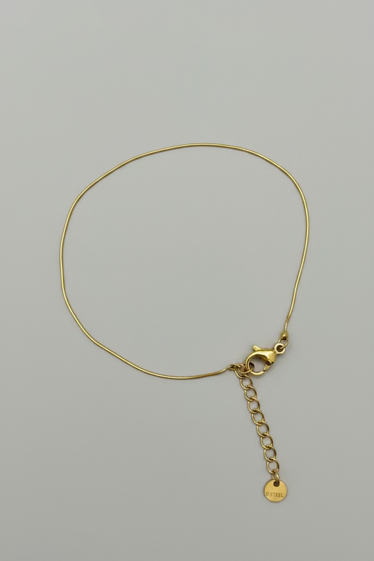 bracelet doré fin