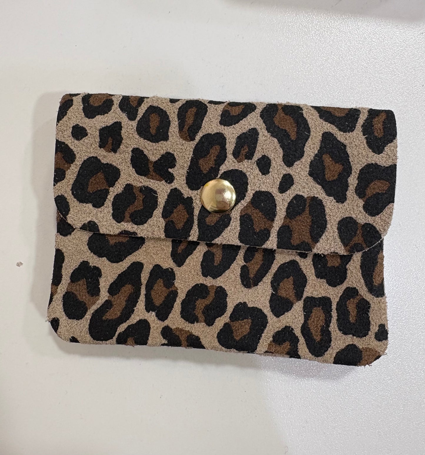 Porte Monnaie cuir Daim Modèle moyen