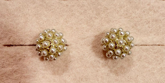 Puces oreilles petites perles