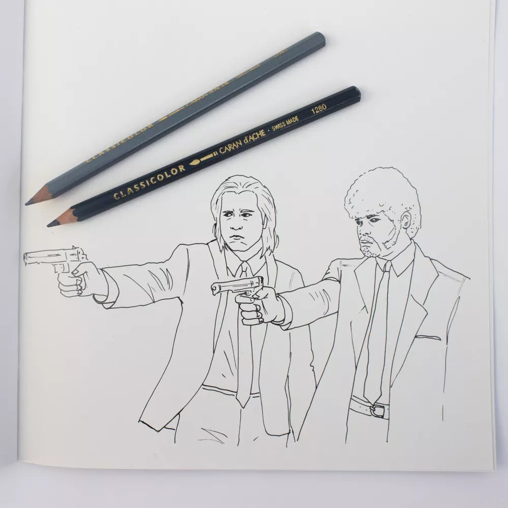 Cahier coloriage 90'S