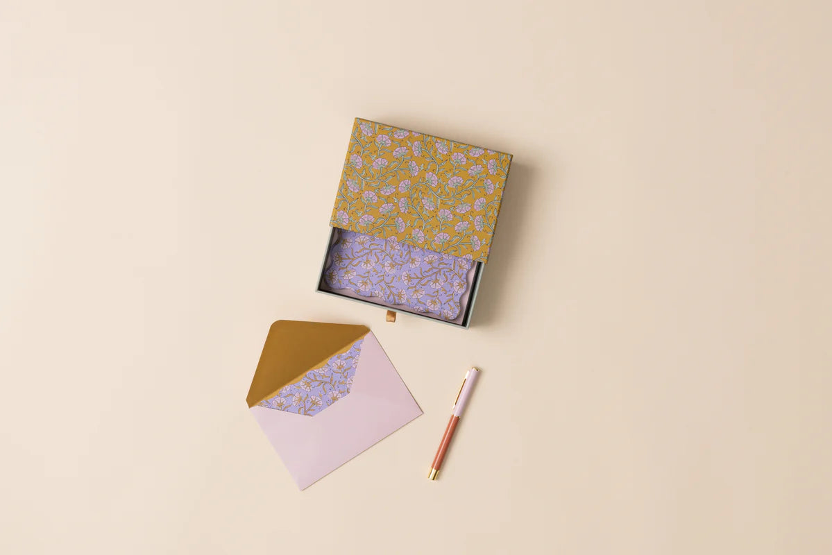 Coffret de cartes et enveloppes